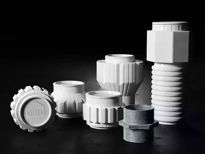 Machine Collection Cups and Jars