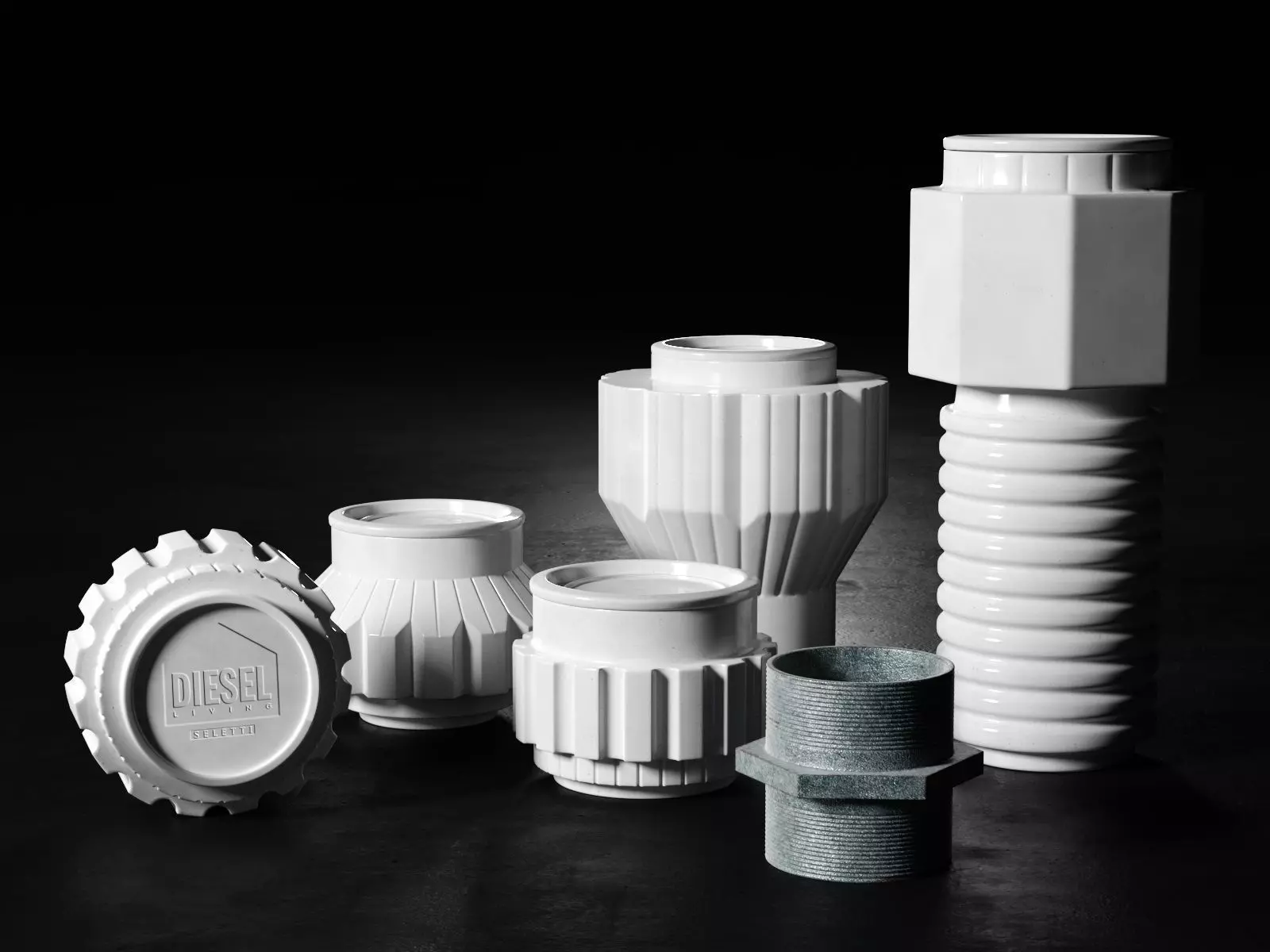 Machine Collection Cups and Jars 3D model_0