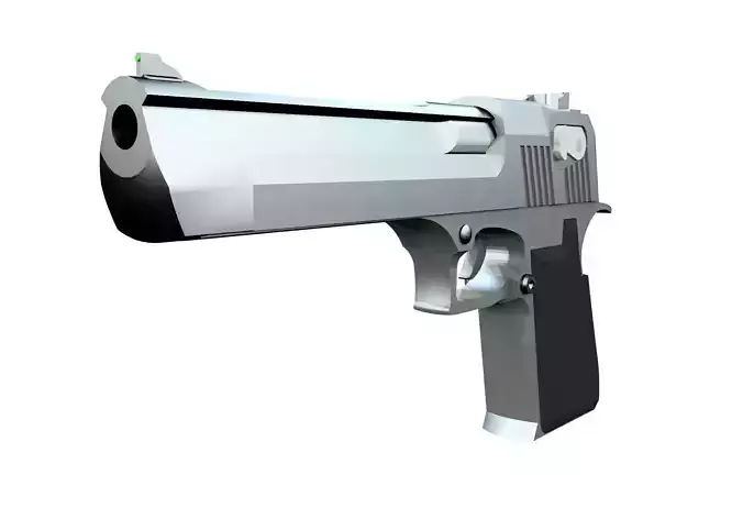 Desert Eagle 3D from Sktchup 2016