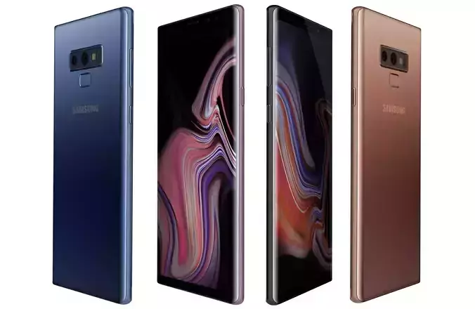 Samsung Galaxy Note 9 All Colors