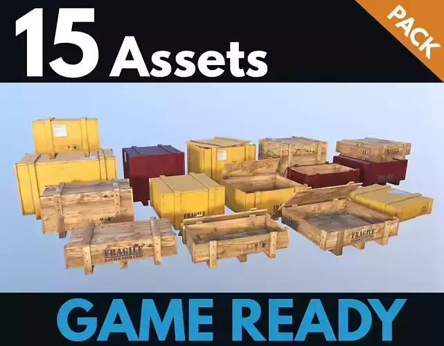 Crates -  Wooden Boxes