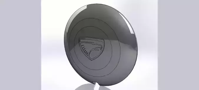 Eagle Talon center cap 3D print model