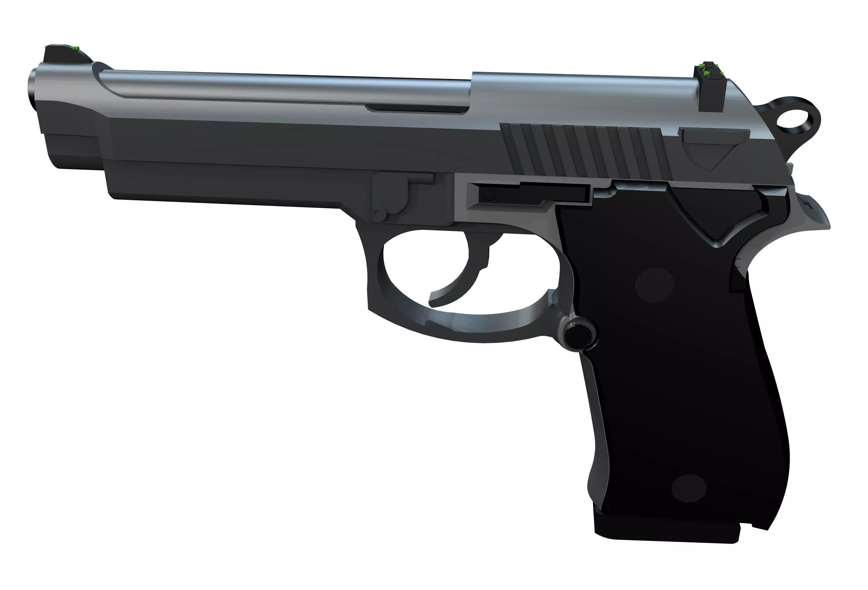 Beretta M9 3D model