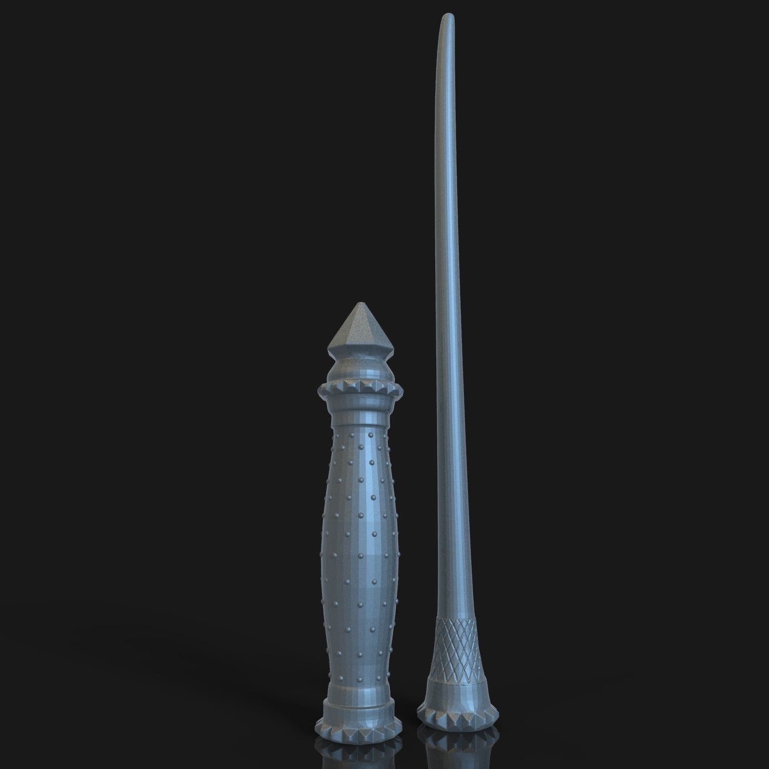 NARCISSA MALFOY WAND - HARRY POTTER 3D print model_14