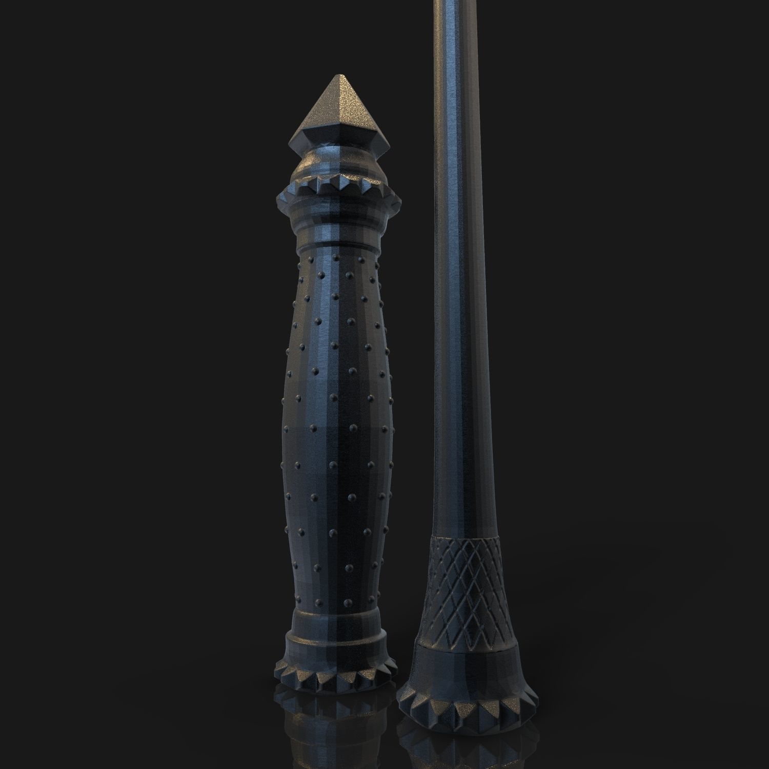 NARCISSA MALFOY WAND - HARRY POTTER 3D print model_11