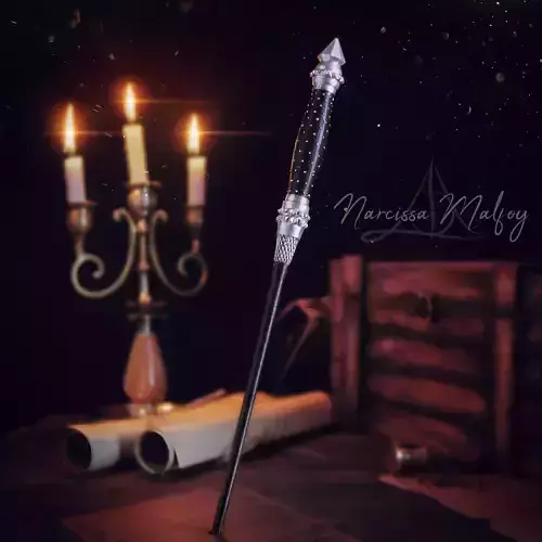 NARCISSA MALFOY WAND - HARRY POTTER 3D print model
