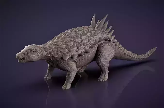 Acantholipan Gonzalezi Dinosaur figurine 3D print model
