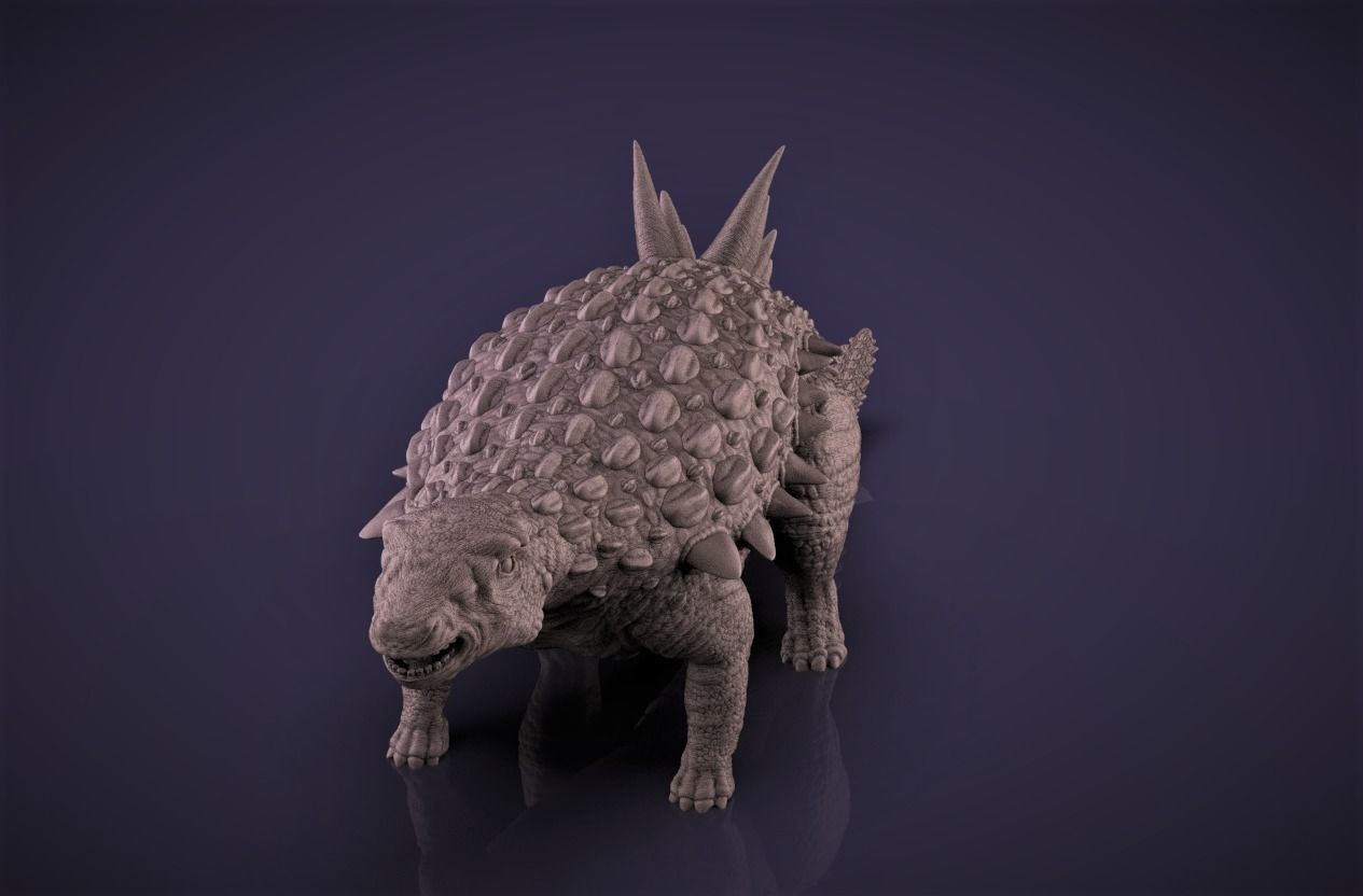 Acantholipan Gonzalezi Dinosaur figurine 3D print model_19