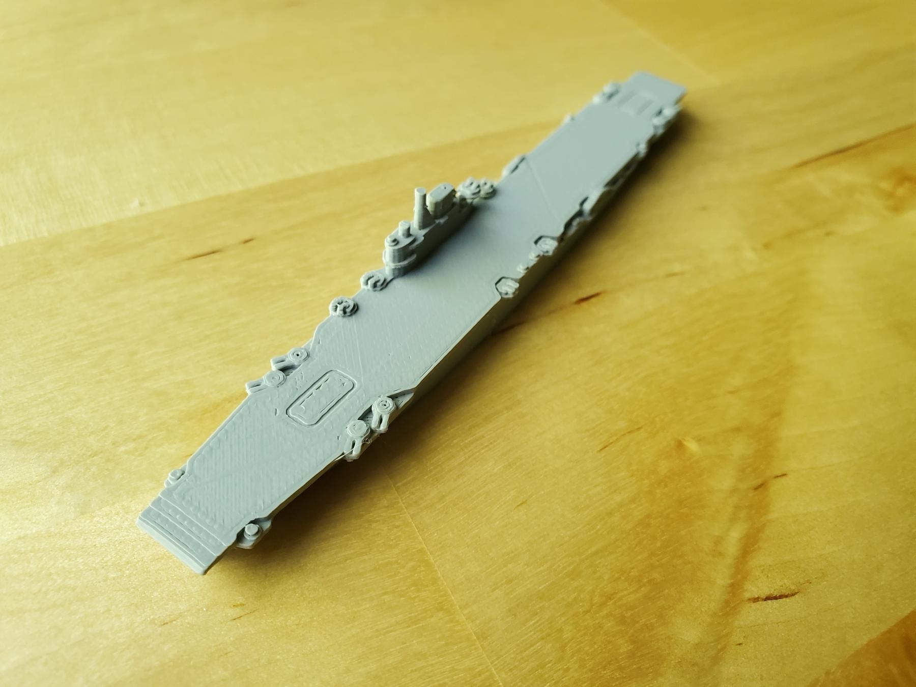 British Illustrious Class Aircraft Carrier 3D print model_5