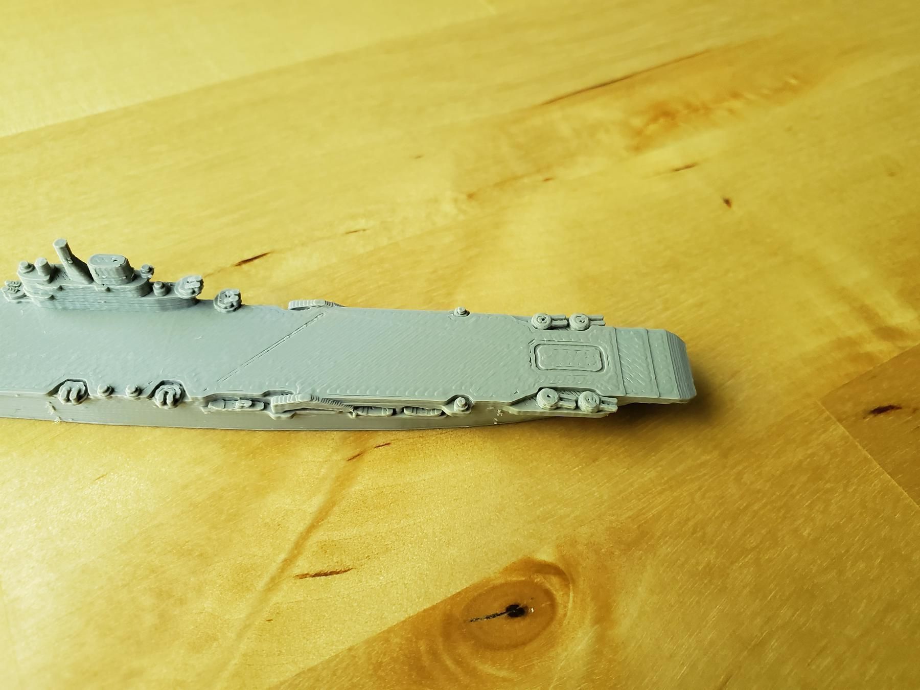 British Illustrious Class Aircraft Carrier 3D print model_7