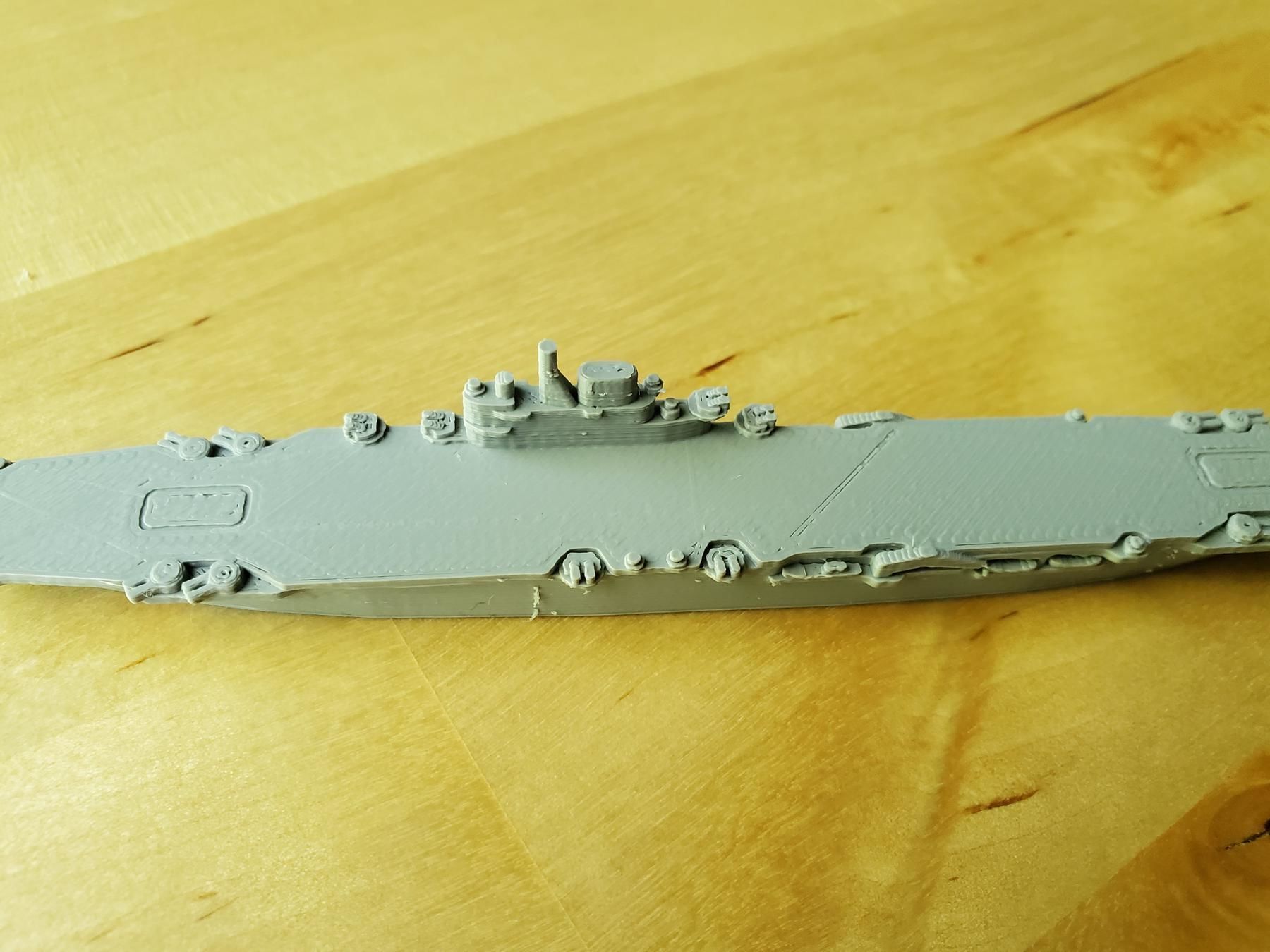 British Illustrious Class Aircraft Carrier 3D print model_6