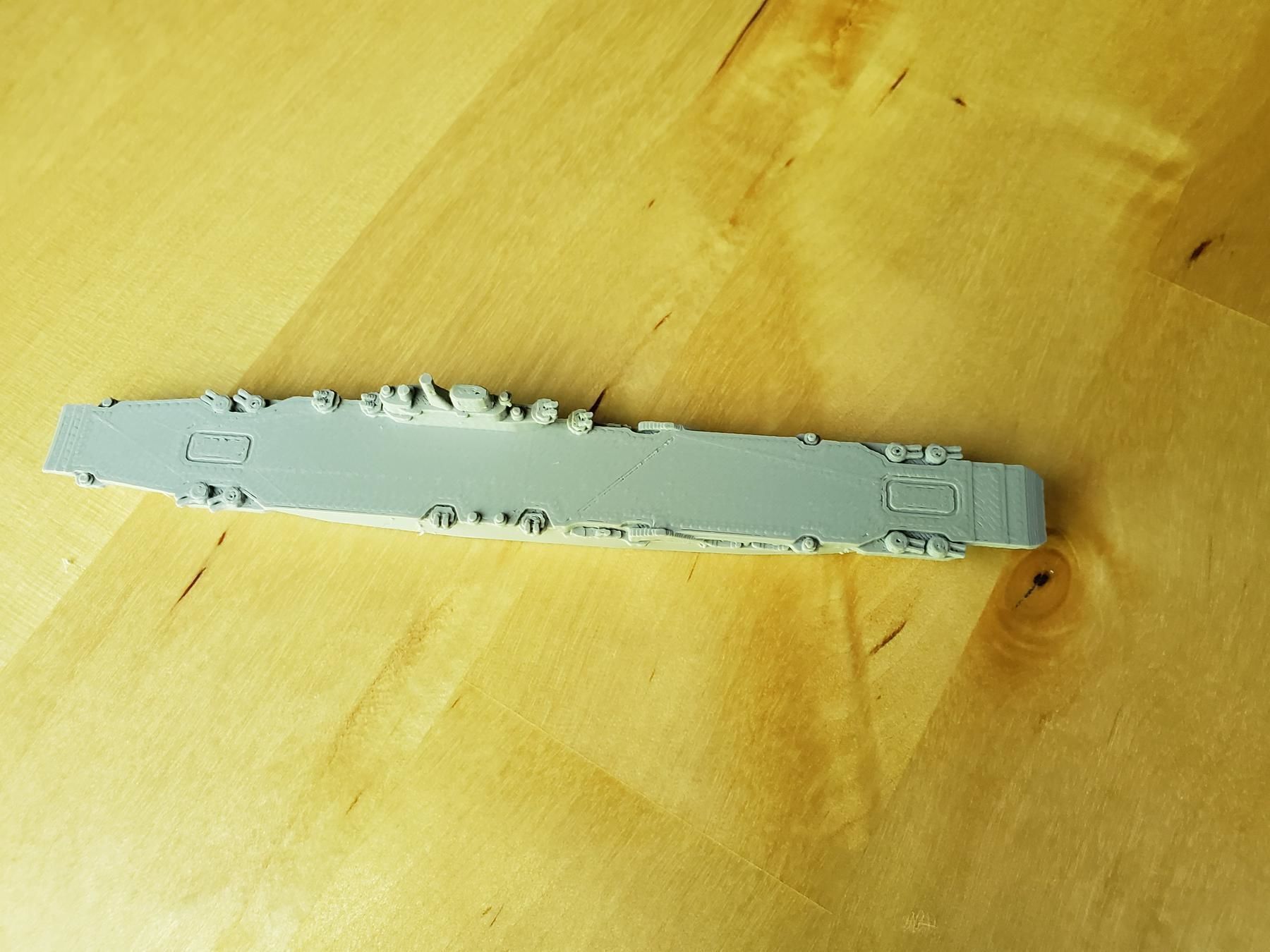 British Illustrious Class Aircraft Carrier 3D print model_16