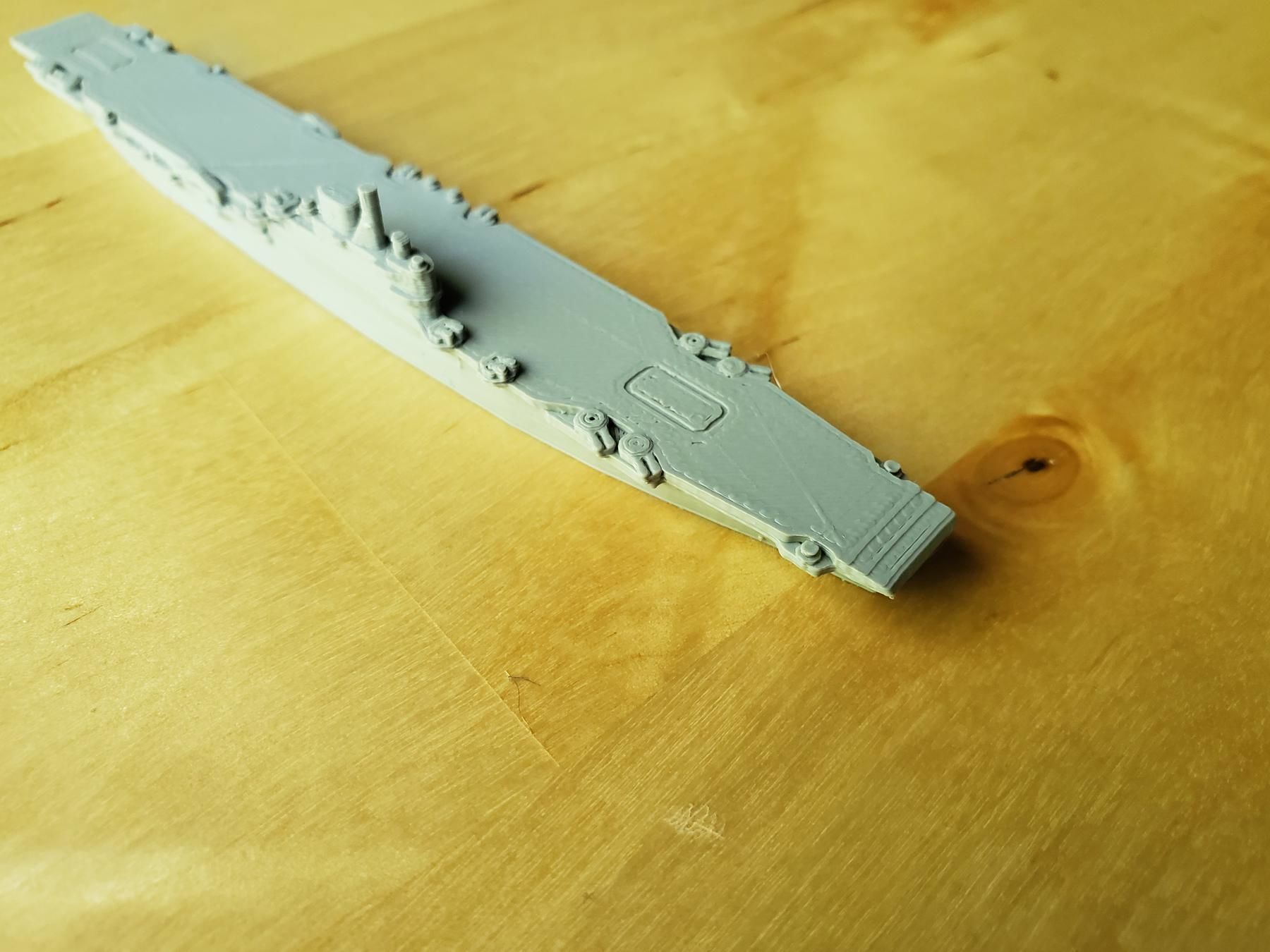 British Illustrious Class Aircraft Carrier 3D print model_4