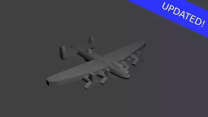 British Avro Lancaster Heavy Bomber Aircraft