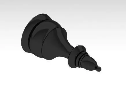 HunterLovac chess piece Free 3D model