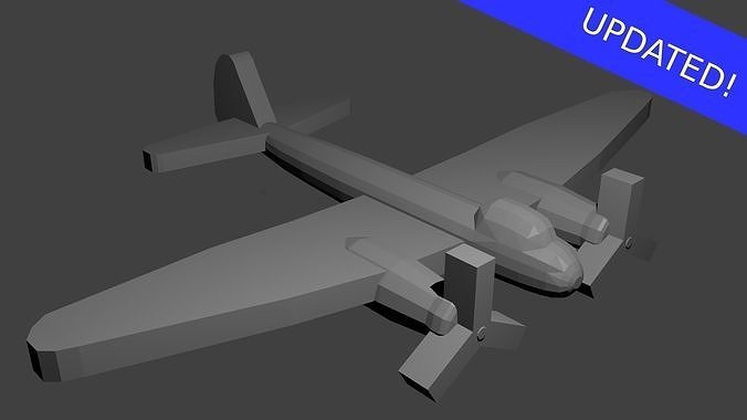 German Junkers Ju-88 Medium Bomber Aircraft  Free 3D print model
