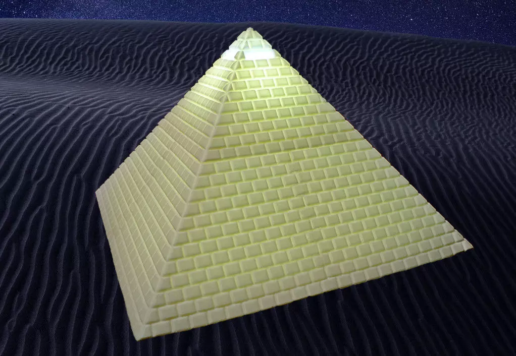 Great Pyramid of Giza Desktop Model Free 3D print model_0