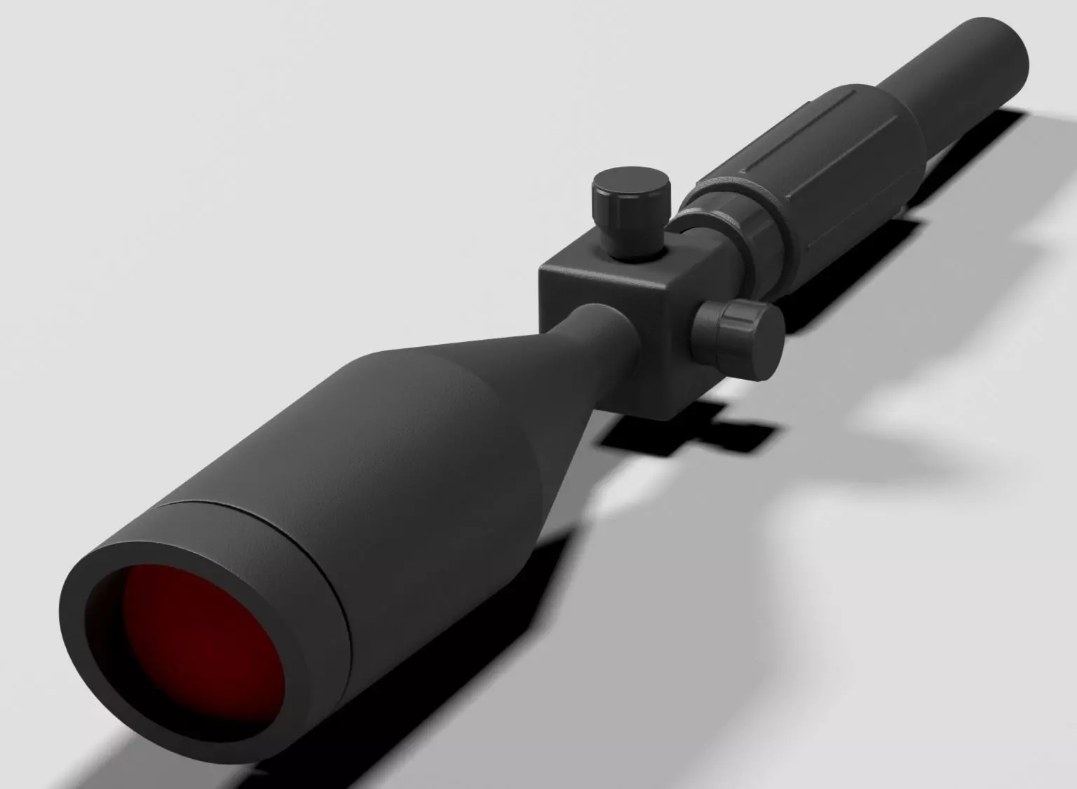 Telescopic Sniper 3D model_0