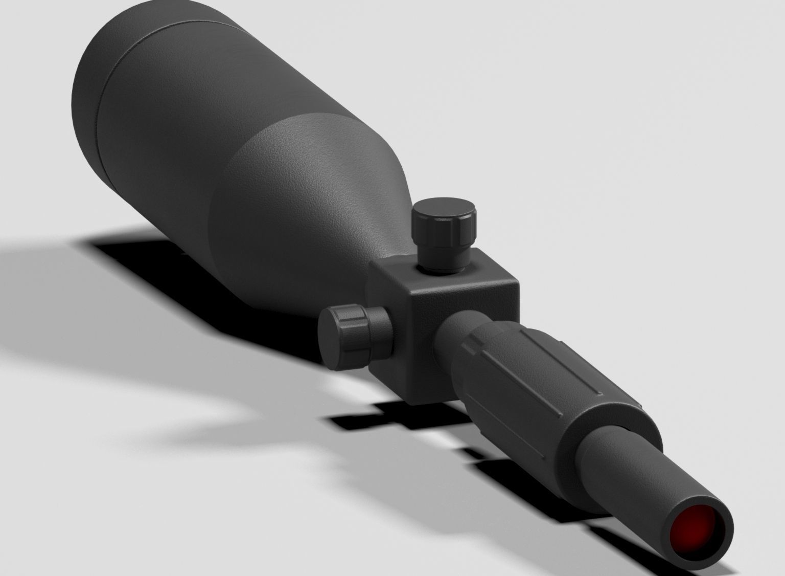 Telescopic Sniper 3D model_1