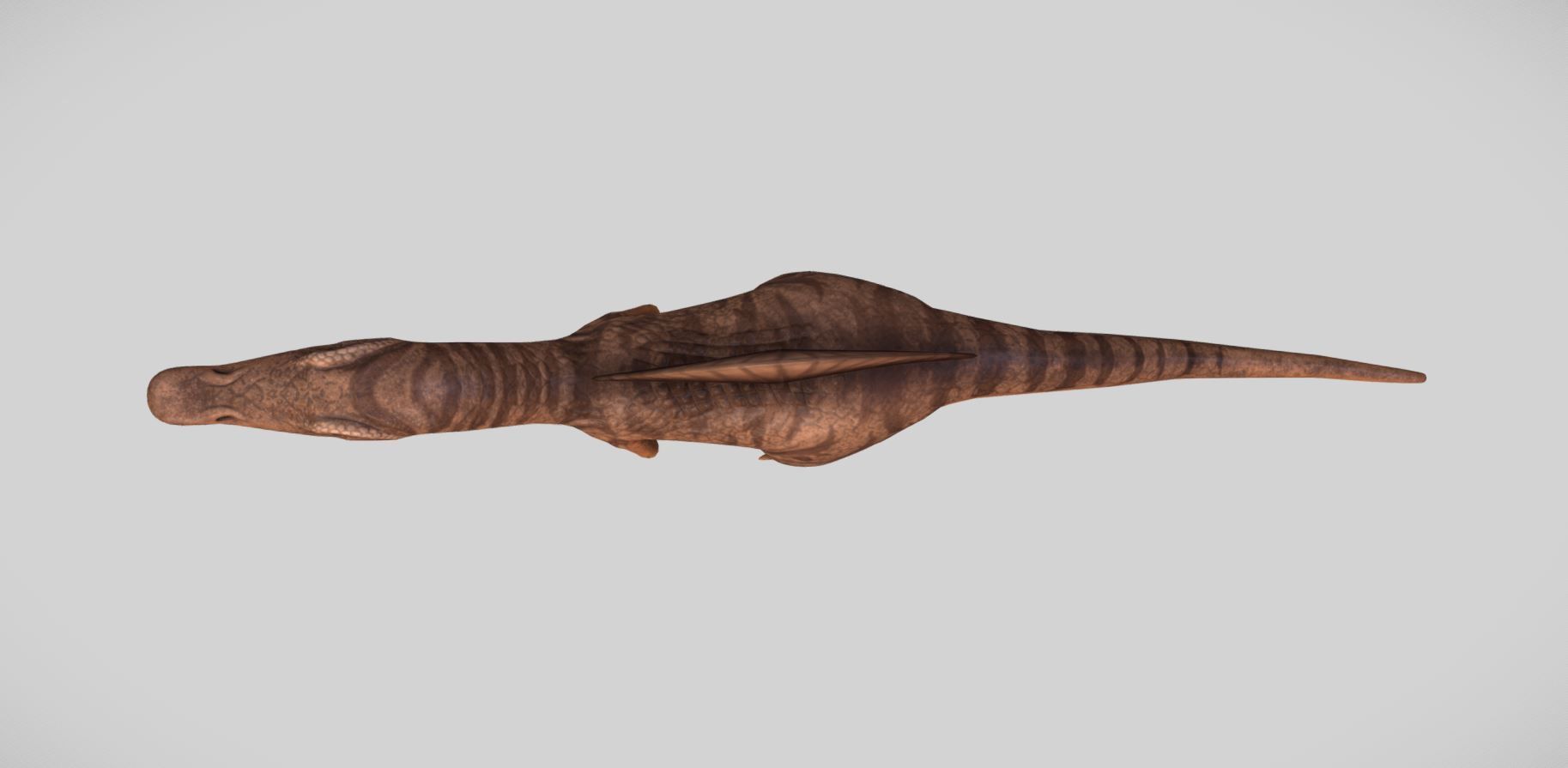 Rigged Spinosaurus Character 3D model_3