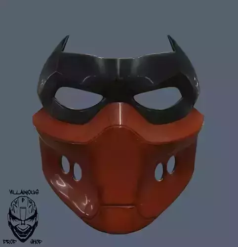 Red Hood Mask 3D print model