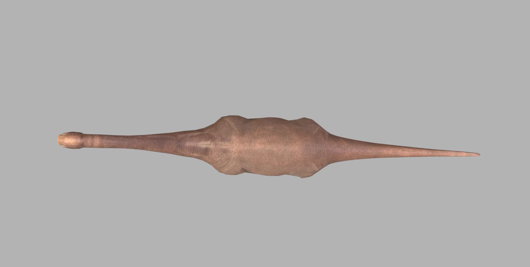 Sauropod Character Low-poly 3D model_3