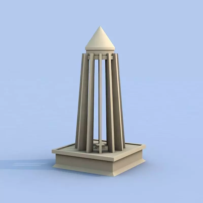 Ibn sina temple Free 3D print model