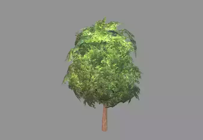 Low Poly Tree Low-poly 3D model