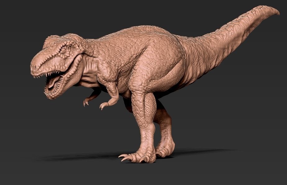 T-ReX Figurine 3D print model_13