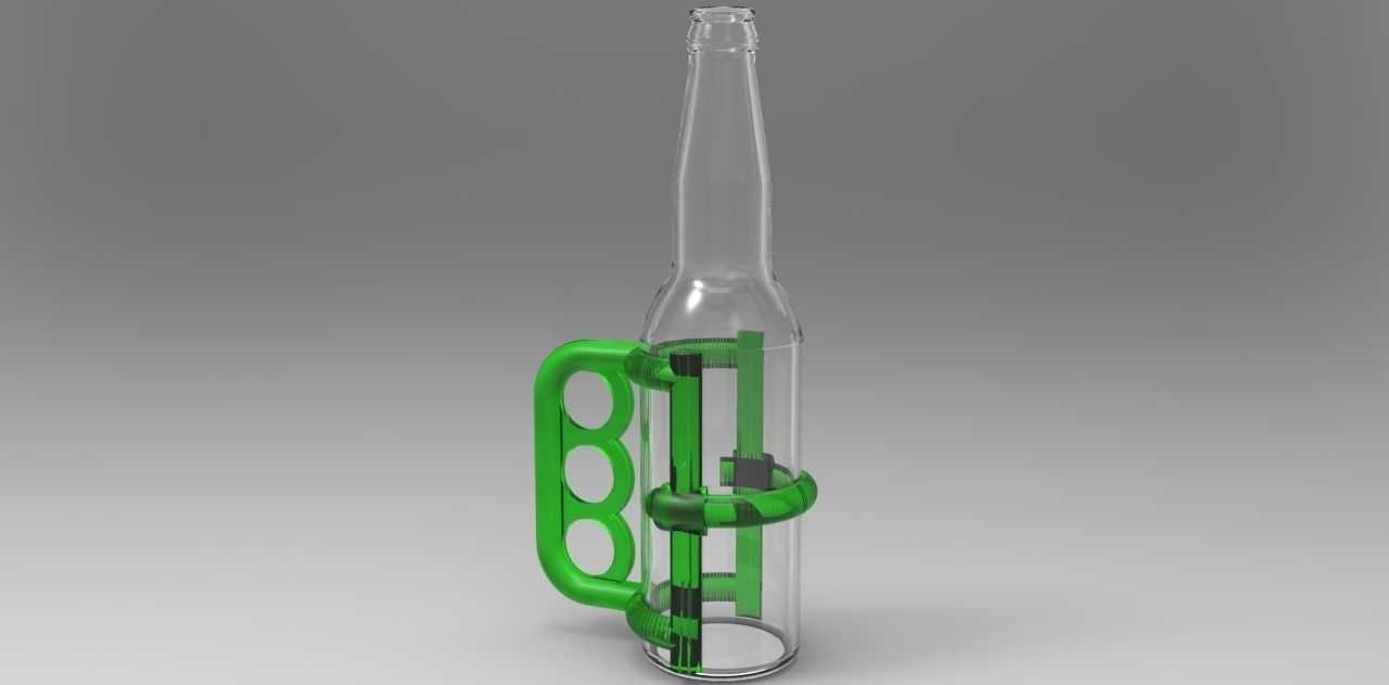 Bottle grabber free 3D model CGTrader