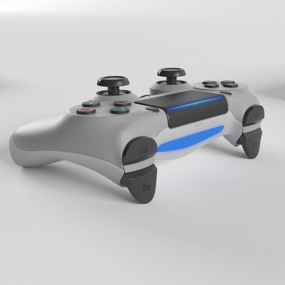 Sony PlayStation 4 DualShock Controller Special Edition Pack 3D Model Collection_6