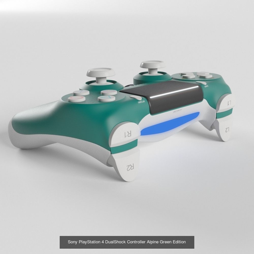 Sony PlayStation 4 DualShock Controller Special Edition Pack 3D Model Collection_3