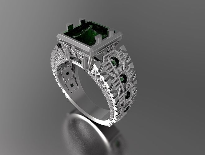 Finger ring XXX 3D print model