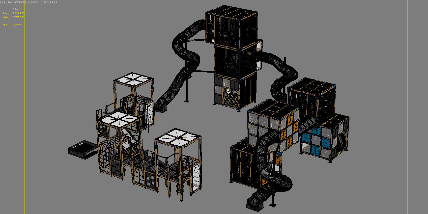 Modern playground 4 3D model_20