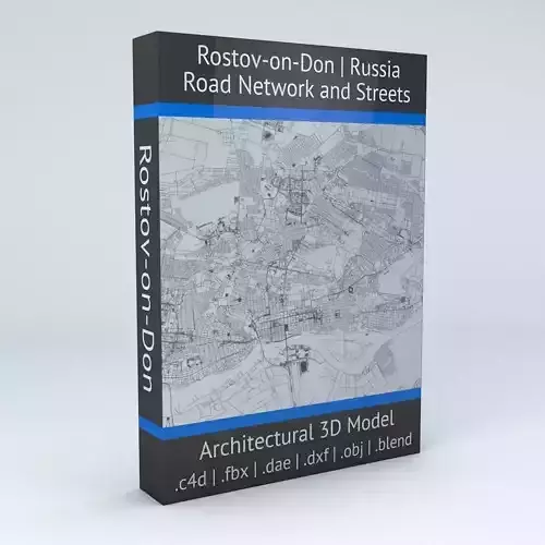 Rostov on Don Road Network and Streets