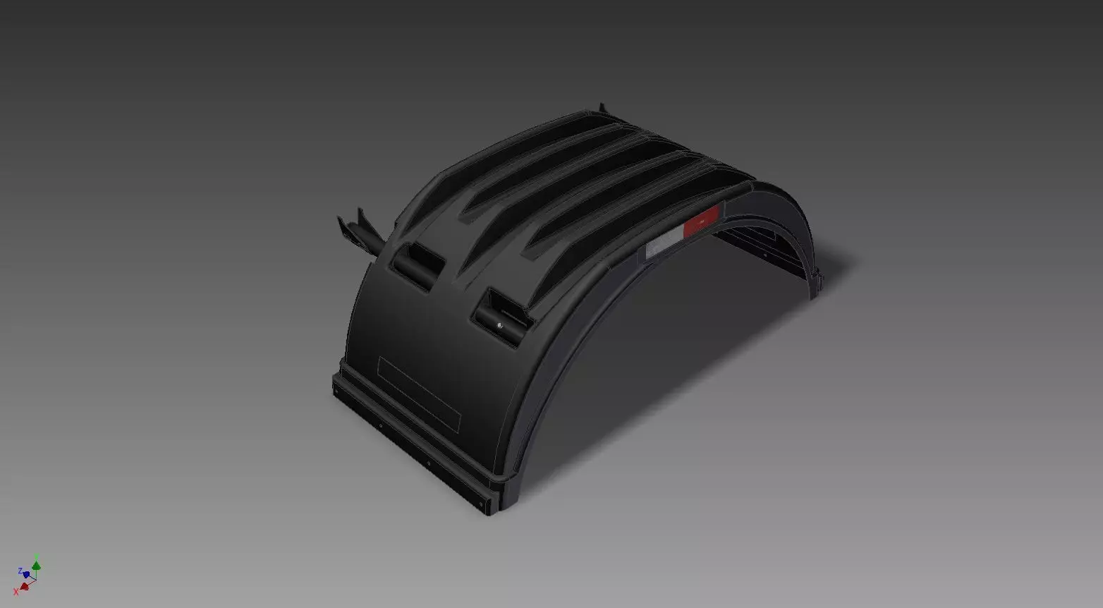 Para-lamas Caminho - Truck Fenders Free 3D model