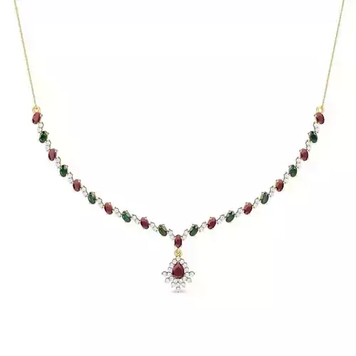 Necklace With Gemstones 2