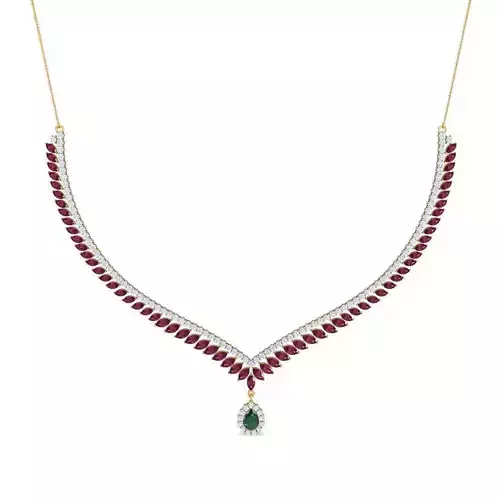Necklace With Gemstones 3