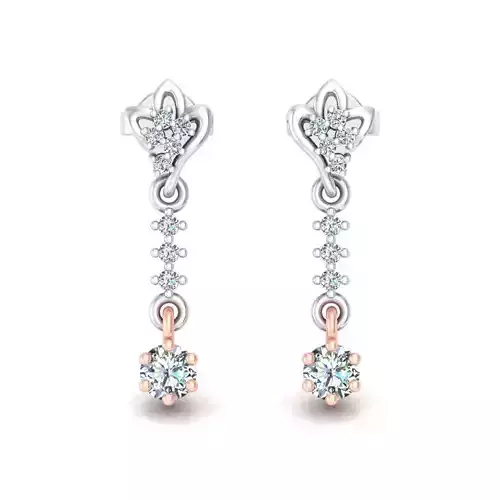 Drop Earrings With Diamonds 14