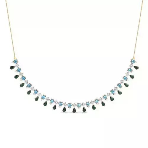 Necklace With Gemstones 4