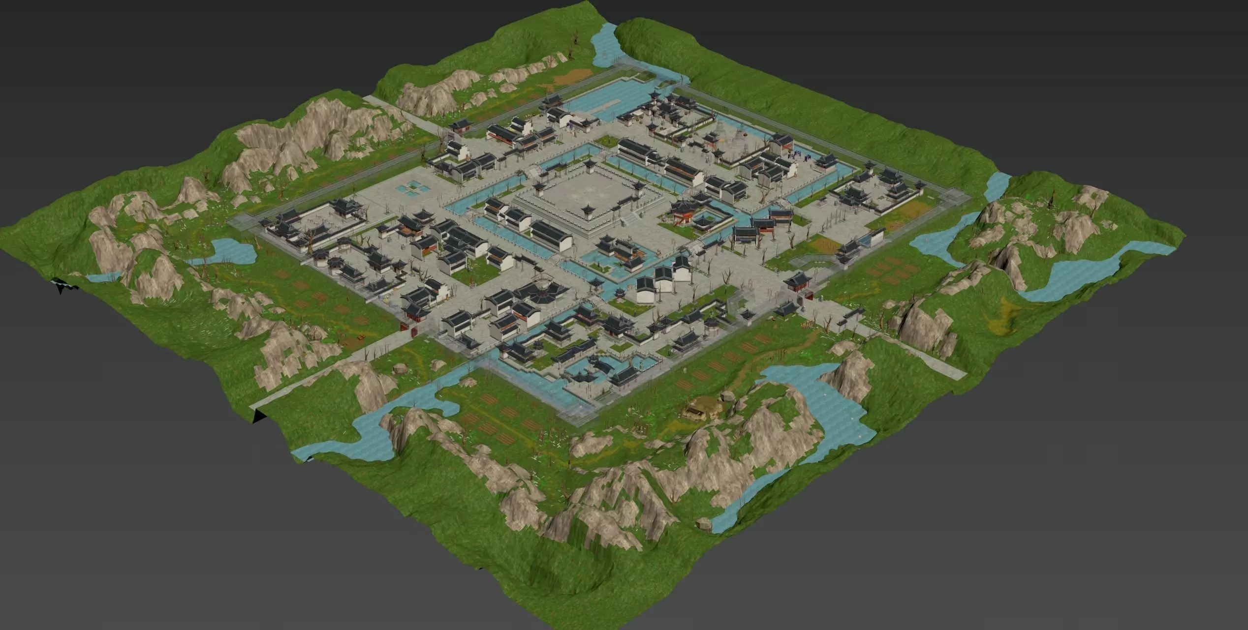 City of suzhou 3D model_0