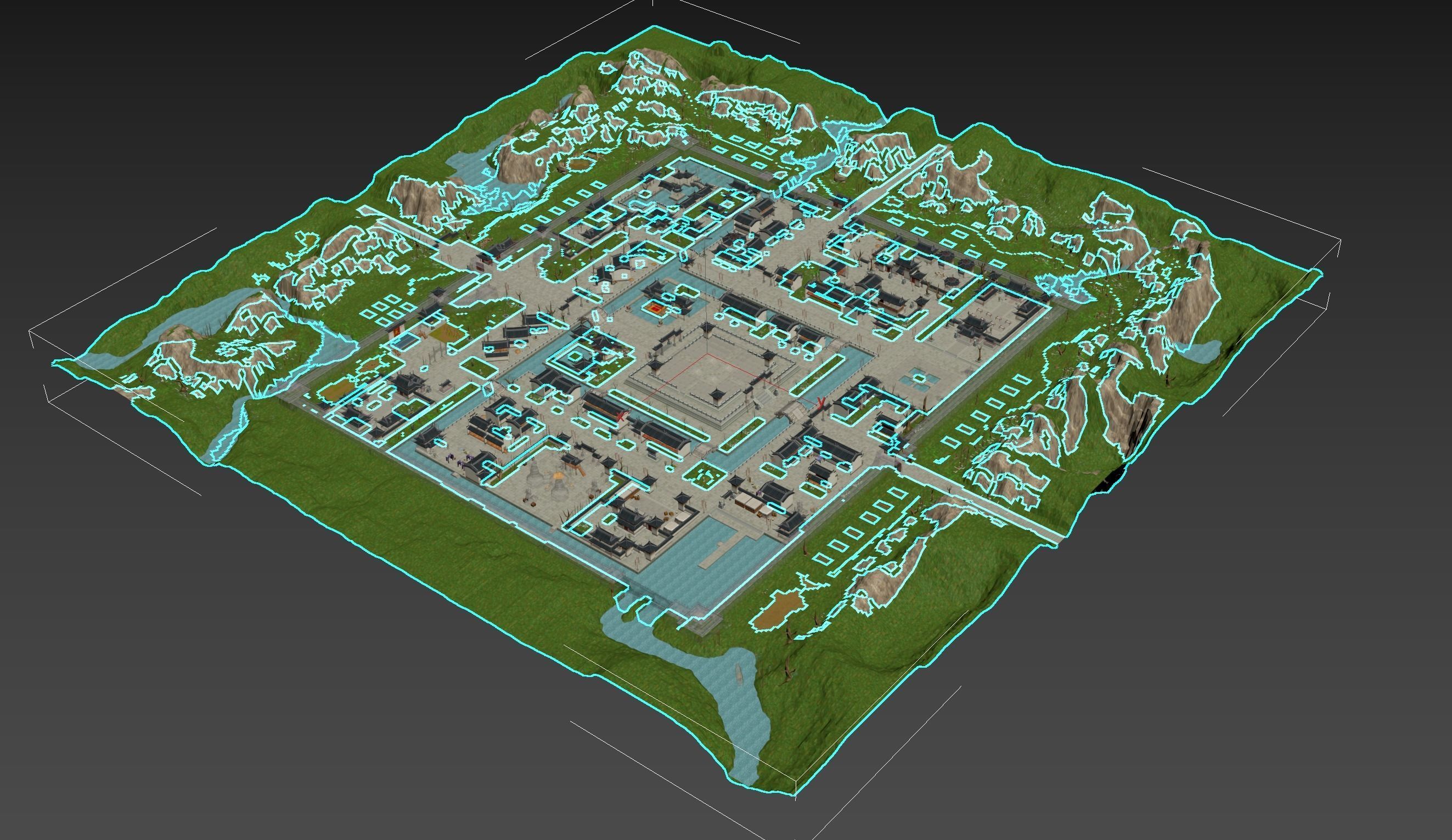 City of suzhou 3D model_5