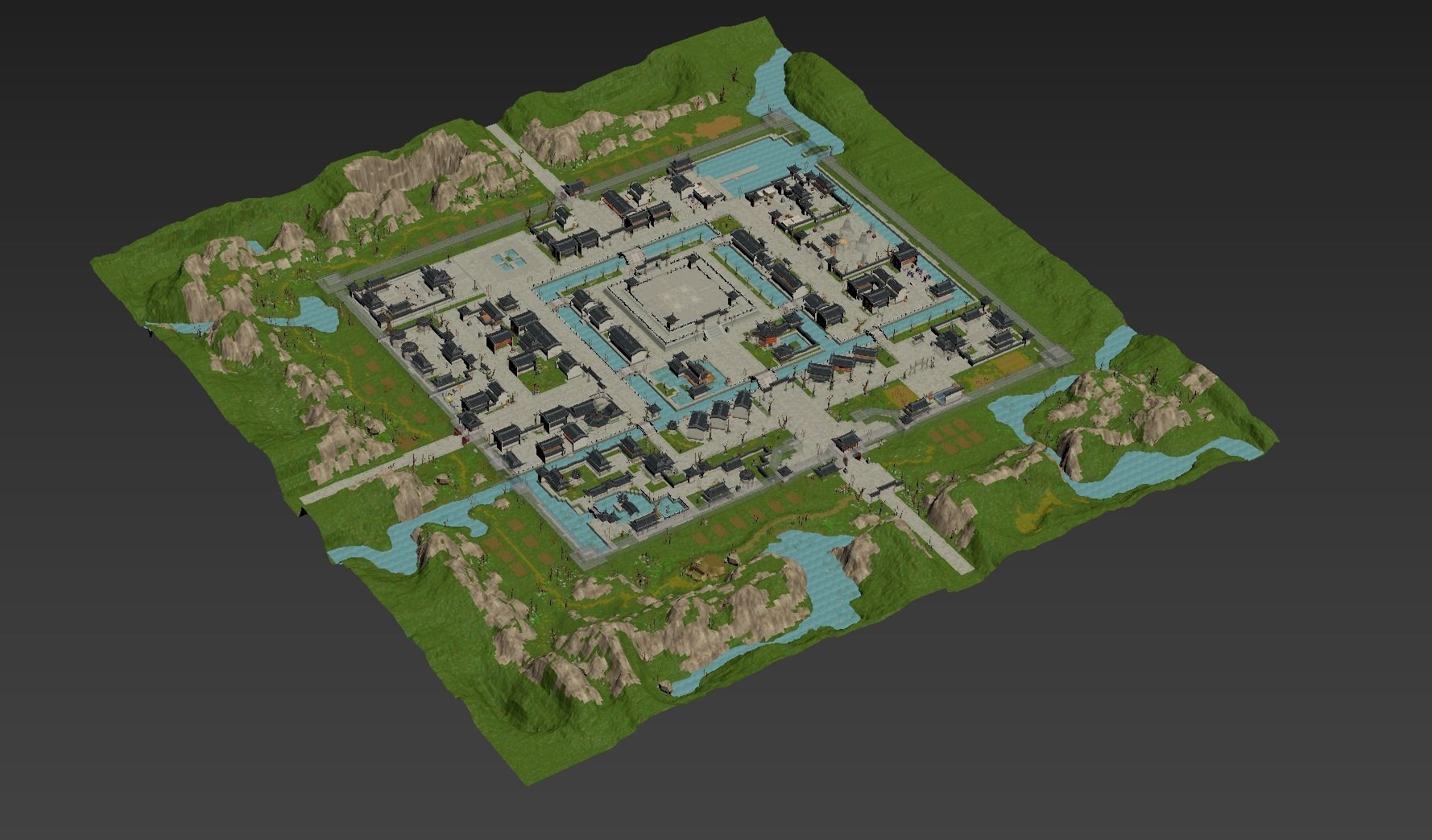 City of suzhou 3D model_2