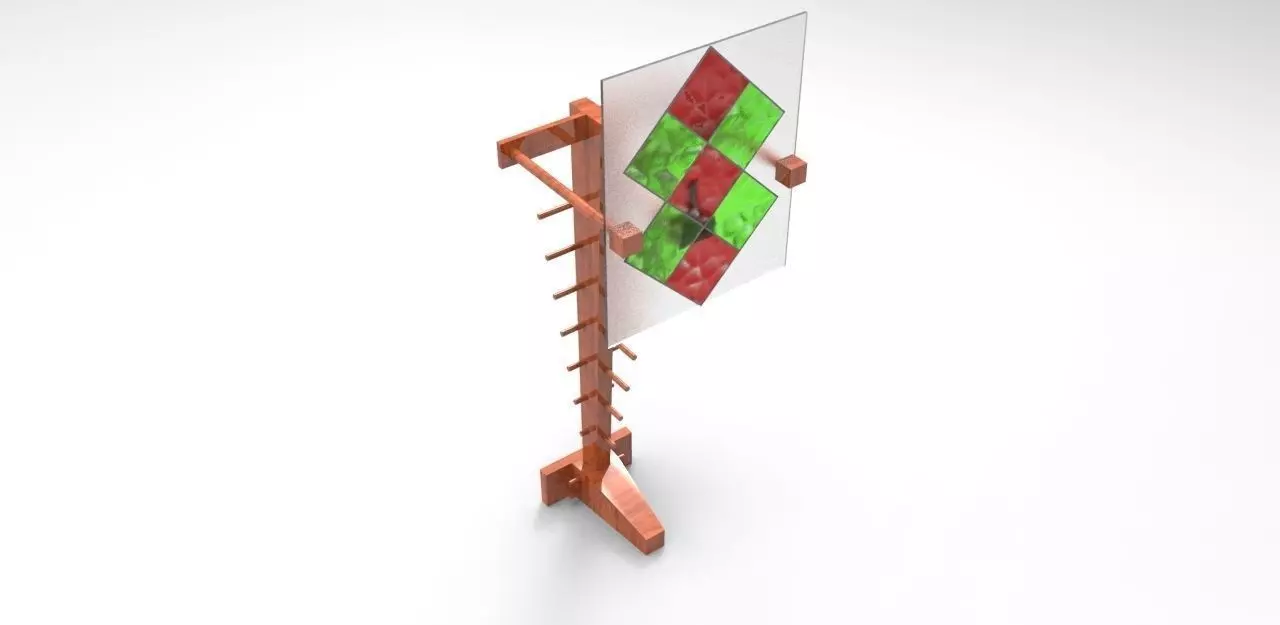 Decorated Lamp Free 3D model