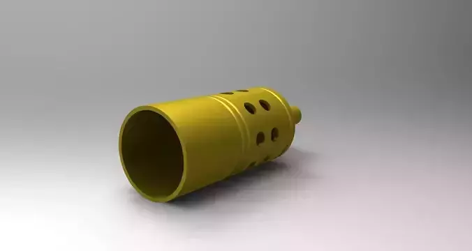 Queimador Gas - Gas burner Free 3D model