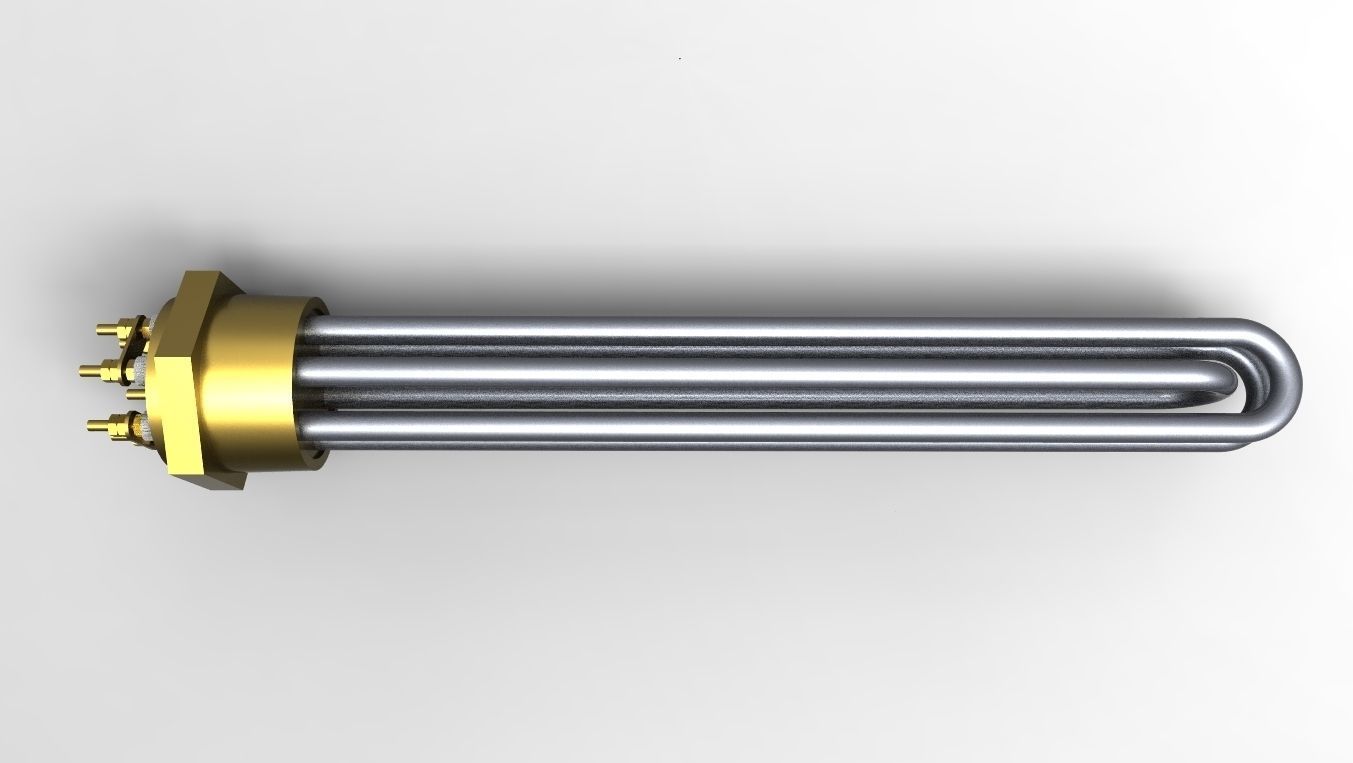 Resistencia Eltrica 1 12 e 2 - Heating Element 1 12 e 2 Free 3D model_4