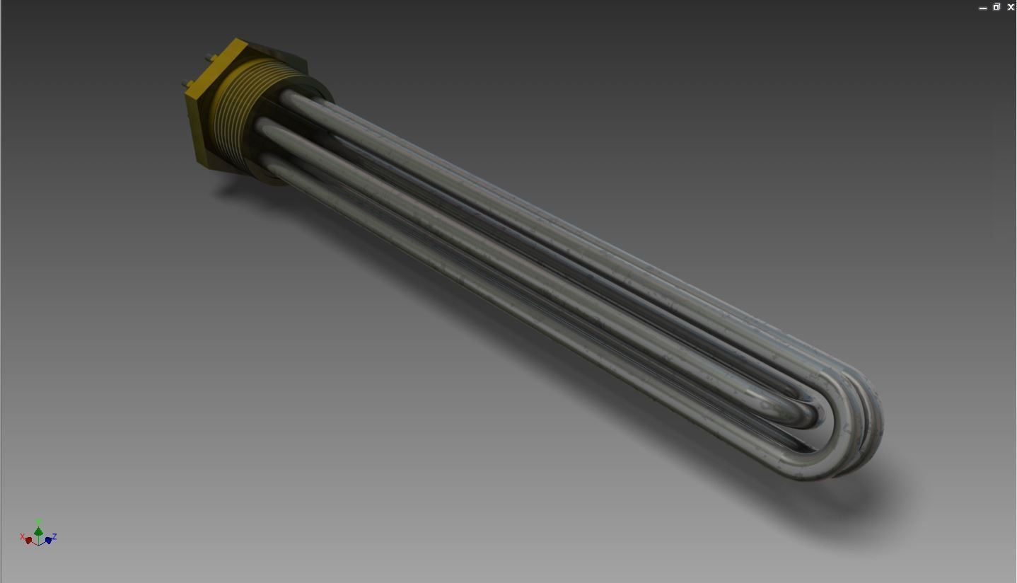 Resistencia Eltrica 1 12 e 2 - Heating Element 1 12 e 2 Free 3D model_5