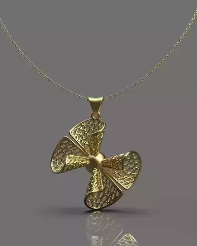 Stylized pendant