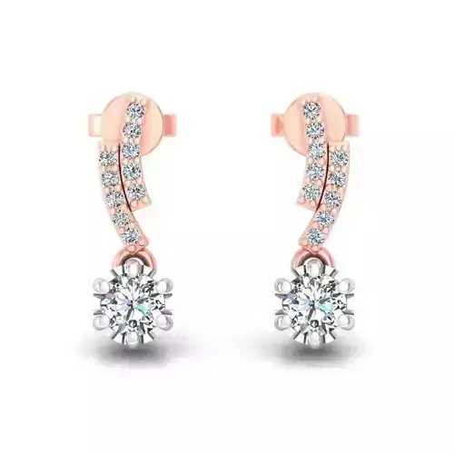Drop Earrings With Diamonds 18