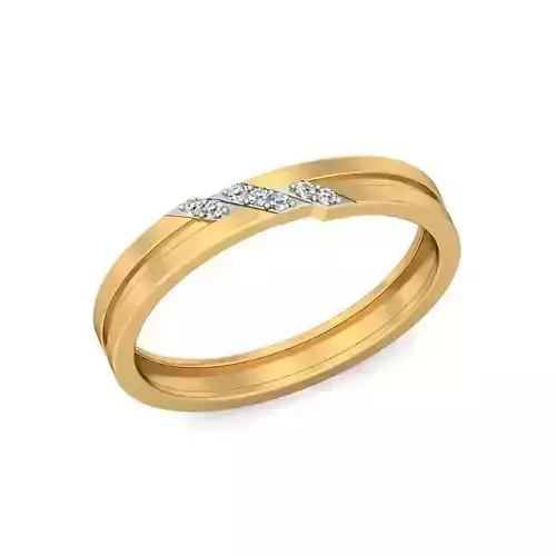 Gold Wedding Band 6